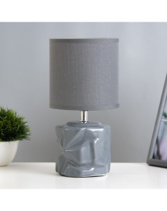 Настольная лампа «Аманда», Е14, 40 Вт, серый, 13×13×26.5 см Risalux