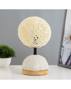 Настольная лампа «Неонила» Е14 40 Вт серый 12×12×30 см Risalux