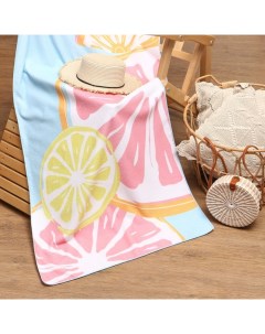Полотенце пляжное «. Цитрусы», 70×140 см Этель