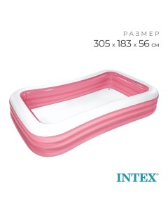 Бассейн надувной, 305×183×56 см, от 6 лет, 58487NP Intex