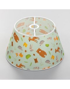 Абажур для лампы, торшера «Лесная жизнь», Е27, 38×38×21 см Bayerlux