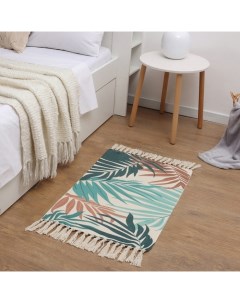 Ковер «Тропики», 60×90 см, 50% хл, 50% п/э Этель