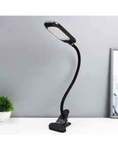 Настольная лампа «Лисен» LED 5 Вт 3000-6000К USB черный 6.5×29×35 см Risalux