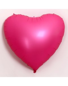 Воздушный шар фольгированный 68" «Сердце», под воздух Страна карнавалия