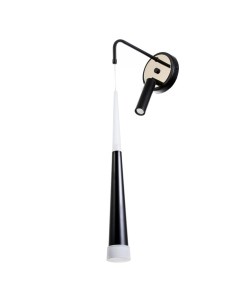 Бра «Клео» LED 8+5 Вт 3000-6000К черный 15×15×30 см Bayerlux