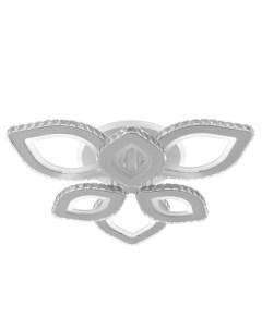 Люстра с ПДУ «Лючия» 6хLED 204 Вт 3000-6000К RGB белый 70×70×10 см Bayerlux