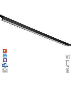 Светильник трековый ULTRA «Линия», светодиодный, 30 Вт, 48 В, 3000K-5700К, CRI90, 91.5×2.6×2.4 см, чёрный Bayerlux