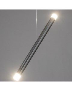 Светильник подвесной «Балансия» LED 6 Вт 4000К хром 3×3×40-140 см Bayerlux