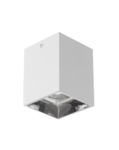 Светильник «Кубик» LED 4000К 10 Вт DIM220 белый серебро 7.5×7.5×9.5 см Bayerlux