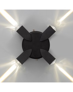 Бра «Деко», 4хLED, 4 Вт, 4000К, IP66, чёрный, 16×4.3×16 см Bayerlux