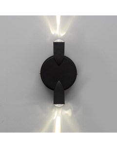 Бра «Деко», 2хLED, 2 Вт, 4000К, IP66, чёрный, 9.5×4.3×16 см Bayerlux