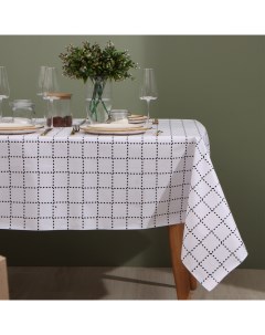 Скатерть «. Клетка», 137×180 см, 140 г/м² Доляна