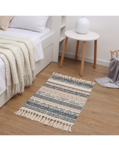 Ковер «Ethnic style», 60×90 см, 50% хл, 50% п/э Этель