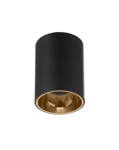 Светильник «Роллфи» LED 4000К 10 Вт DIM220 IP54 черный золото 7.5×7.5×10 см Bayerlux