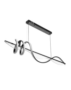 Светильник с ПДУ "Мик" LED 80Вт 3000-6000К черный 100х17х19 см Bayerlux