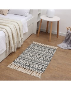 Ковер «Этнический узор», 60×90 см, 50% хл, 50% п/э Этель