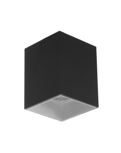 Светильник «Кубик» LED 4000К 10 Вт DIM220 черный белый 7.5×7.5×9.5 см Bayerlux