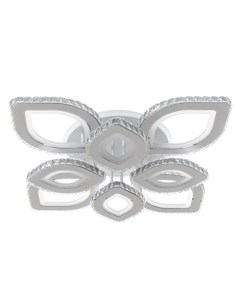 Люстра с ПДУ «Лючия» 8хLEd=272 Вт 3000-6000К RGB белый 78×78×16 см Bayerlux