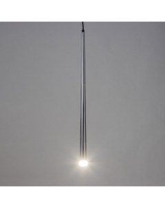 Светильник подвесной «Титан» LED 5 Вт 4000К хром 2.8×2.8×60-160 см Bayerlux