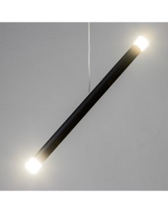 Светильник подвесной «Балансия» LED 6 Вт 4000К черный 3×3×40-140 см Bayerlux