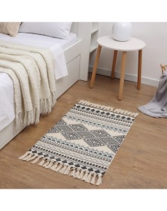 Ковер «Графический узор», 60×90 см, 50% хл, 50% п/э Этель