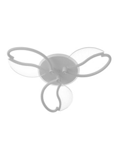 Люстра потолочная «Астрид», 3хLED, 66 Вт, 3000-6000К, RGB, белый, 60×60×8 см Bayerlux