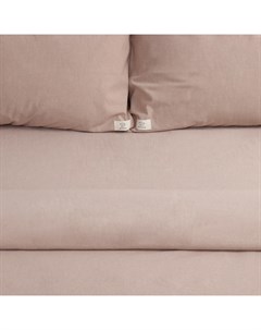 Постельное бельё 2-спальное «» Denim, жатый хлопок, бежевое Этель
