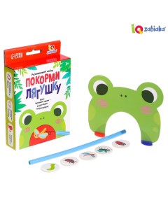 Развивающая игра для дыхания «Покорми лягушку», дыхательный тренажёр, 3+ Iq-zabiaka