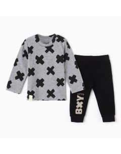 Набор детский (джемпер и брюки) «» Stylish boy, рост 80-86 см Крошка я