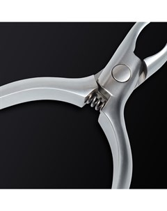 Кусачки маникюрные для кутикулы «Premium satin», скрытая пружина, матовые, 10.3 см, длина лезвия-4 мм Qf