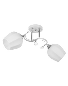 Люстра «Зарина» 2хЕ27 40 Вт белый 54×27×24 см Bayerlux