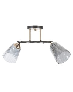 Люстра «Рони» 2хЕ27 40 Вт черный 50×20×23 см Bayerlux