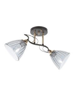 Люстра «Сальма» 2хЕ27 40 Вт черный 48×18×24 см Bayerlux