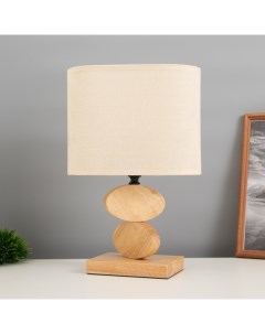 Лампа настольная «Клауд» 1×40 Вт Е27 светлое дерево 12×24.8×38 см Risalux