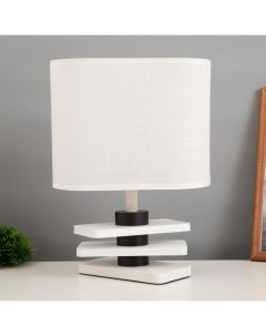 Лампа настольная «Картер» 1×40 Вт Е27 белый 12×25×33.5 см Risalux