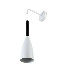 Бра «Капля» Е27 40 Вт белый 10×10×35-135 см Bayerlux