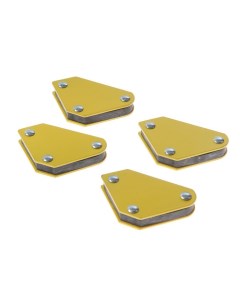 Набор магнитных угольников для сварки, 45,90,135°, усилие на отрыв 4 кг, 4 шт. Tundra