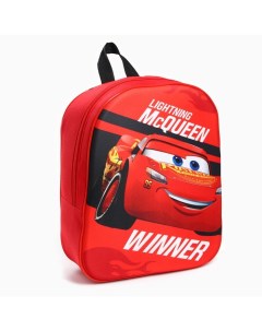Рюкзак детский для мальчика «Победитель», 33,5×29×9 см, Тачки Disney