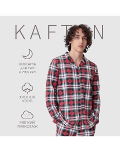 Пижама мужская Christmas time, размер 56 Kaftan