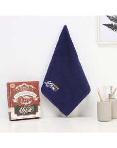 Полотенце махровое «. Любимый муж», 35×50±5 см, 100% хлопок, синее Этель