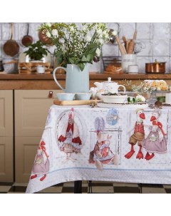 Скатерть «» Пасхальные Тильды 220×147 см, 100% хлопок, саржа 190 г/м² Этель