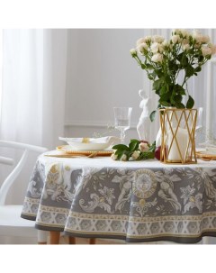 Скатерть «Classic style» d=220 см ±3 см, 100% хлопок, саржа 190 г/м² Этель
