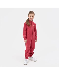 Комбинезон флисовый детский, тёмно-розовый, размер 116 см Minaku