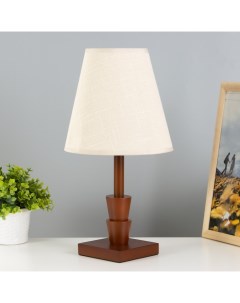 Настольная лампа «Ульн» E27 40 Вт коричневый 19.5×19.5×38 см Risalux