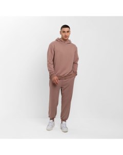 Брюки мужские спортивные, размер 52, тёмно-бежевые Minaku