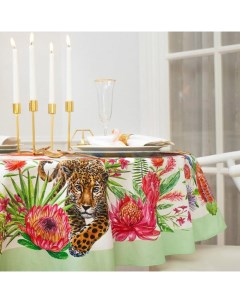 Скатерть «Экзотический сад» d=220±3 см,100% хлопок, саржа 190 г/м² Этель