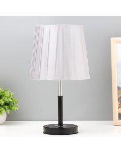 Настольная лампа «Риволи» Е27 40 Вт черно-серый 19×19×36 см Risalux