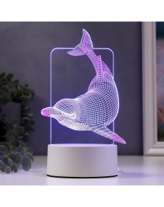 Светильник «Большой дельфин» LED RGB от сети Risalux