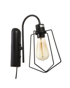 Бра «Компакт», 1×40 Вт E27, черный, 28×18×33 см Экономсвет