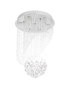 Светильник каскад «Алессандра» 7xLED хром 50×50×75 см Bayerlux